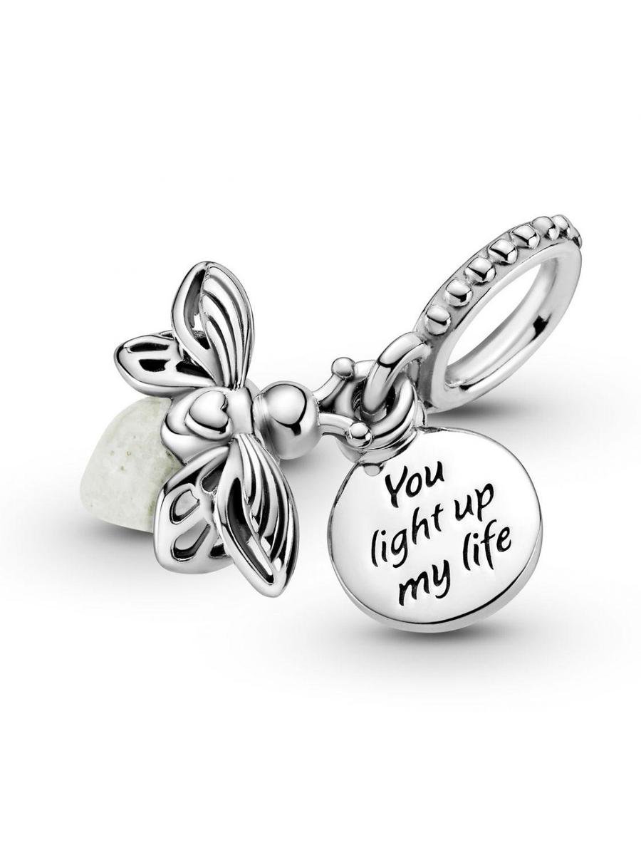 Pandora - Glow in the dark - 799352C01 - bedel - zilver — cadeau in Sieraden - foto 6
