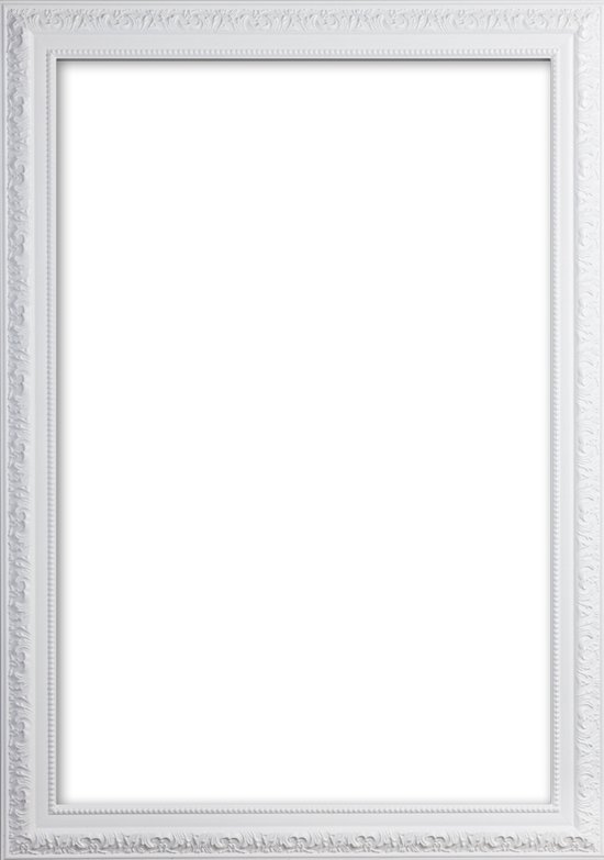 Cadre Photo Aluminium 60x80 Cm – Blanc Brillant, Verre Acrylique Anti-reflets | Fabriqué Aux Pays-Bas