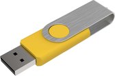 Venditio USB Twister - 2 GB - Geel - 10 stuks