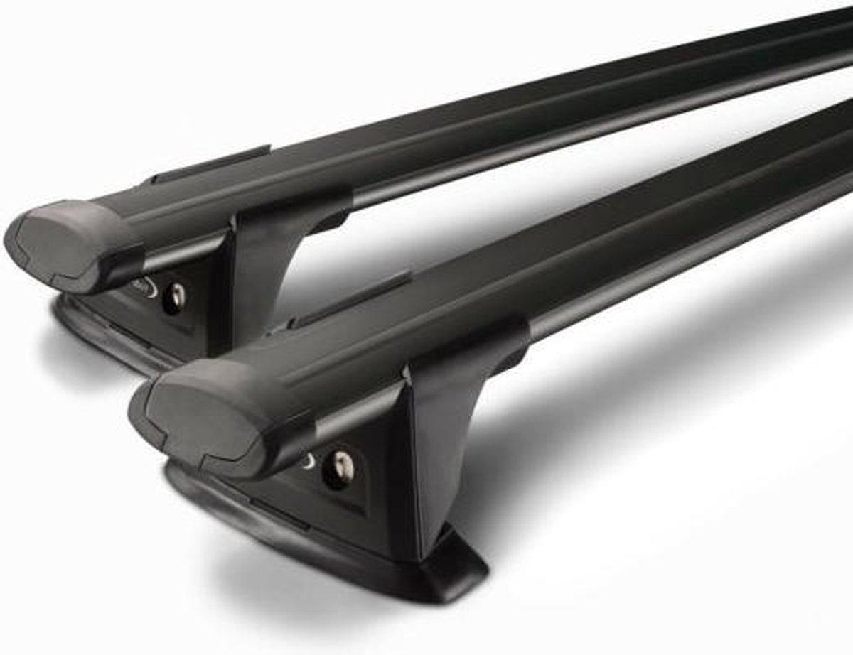 Tesla Model S Dakdrager Zwart juni 2015 - heden Yakima Whispbar Through Auto Exterieur Accessoires – foto 2