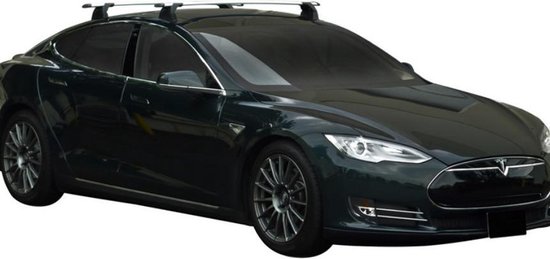 Ga terug Posters Factureerbaar Tesla Model S Dakdrager Zilver 2012 - mei 2015 Yakima Whispbar Through Auto  Exterieur... | bol.com