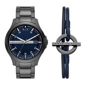 Armani Exchange AX7127 Heren Horloge Giftset - 46 mm