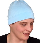 Softies Chemo muts - Beanie -  Licht Blauw