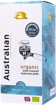 Australian Espresso Pods decaf -4 x 18 stuks- UTZ Organic- NL-BIO-01