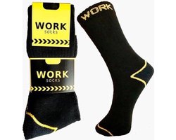 Workman - Werksokken heren - 10-paar - Maat 43-46 - Zwart