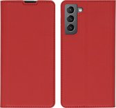 iMoshion Slim Folio Book Case Samsung Galaxy S21 hoesje - Rood