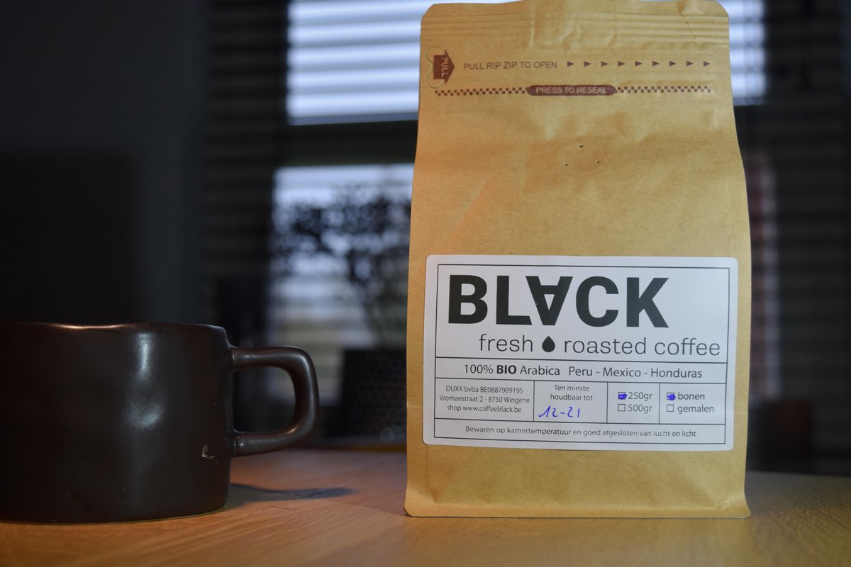 Coffee Black - koffiebonen - ambachtelijk gebrand - zachte smaak