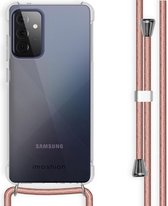 iMoshion Backcover met koord Samsung Galaxy A72 hoesje - Rosé Goud