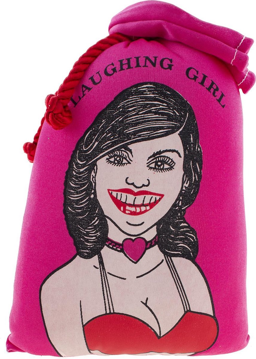 "Playtime Lachzak ""Laughing Lady"" - XXL met geluid - 30 x 17 x 10 cm"