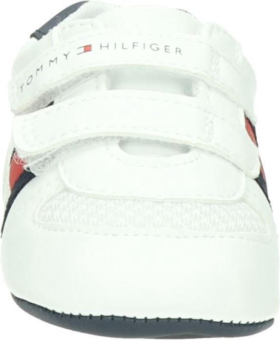 Tommy Hilfiger Velcro baby sneaker 30191 White/Blue - Tommy Hilfiger