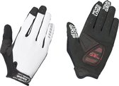 GripGrab - SuperGel Padded Korte Vinger Zomer Fietshandschoenen - Wit - Unisex - Maat S