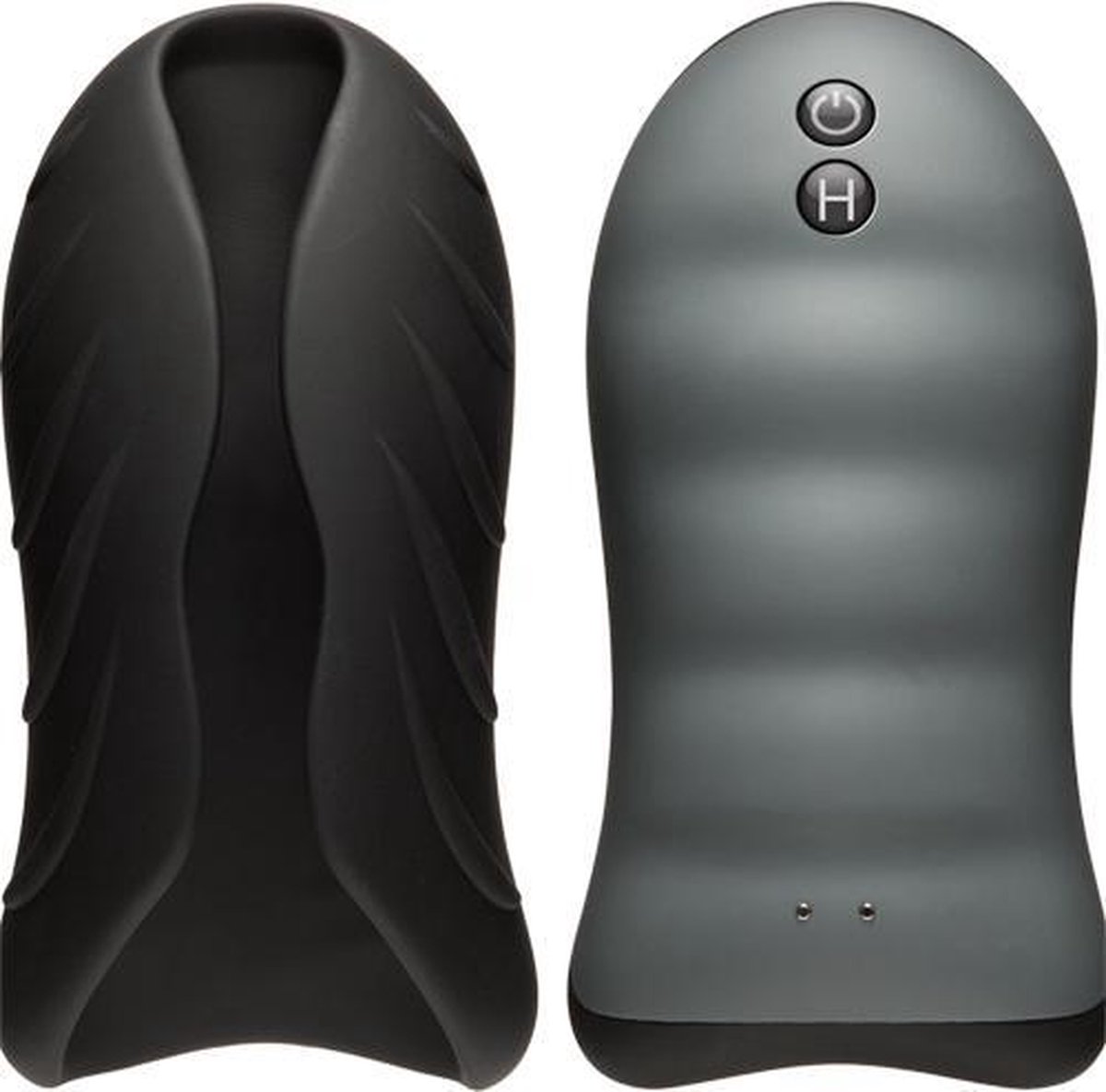 Goedkoopste Verwarmende en Vibrerende Masturbator - Toys voor heren - Kunstvagina - Zwart - Discreet verpakt en bezorgd