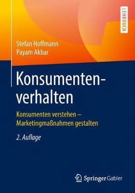 Konsumentenverhalten - cover