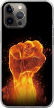 Apple iPhone 12 Pro Max - Smart cover - Transparant - Firefist