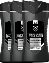 Axe Carbon Shower Douchegel - 3 x 400 ml - Voordeelverpakking