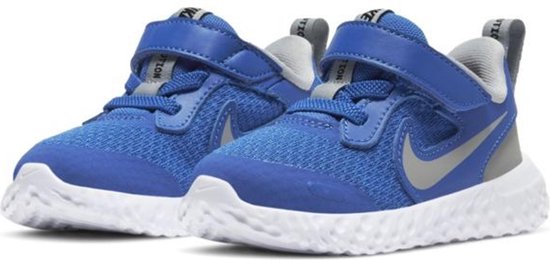 Nike Sneakers - Maat 21 - Unisex - blauw - grijs - wit | bol.com