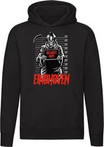 Red white army Eindhoven  Trui met capuchon | PSV | Eindhoven |hoodie | unisex | sweater | Zwart