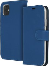 GSMNed - Wallet Softcase iPhone 11 pro blauw – hoogwaardig leren bookcase blauw - bookcase iPhone 11 pro blauw - Booktype voor iPhone 11 pro – blauw