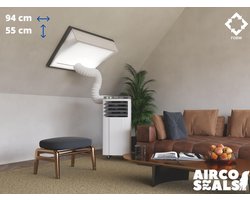 FDBW PK25 - Airco Raamafdichtingskit - 94 x 55 cm - Geschikt voor Velux Tuimelvenster Dakraam