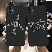 iPhone 7 / 8 / SE 2020 case - Telefoonhoesje - Vliegtuig