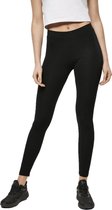 Senvi Dames Stretch Jersey Legging - Maat S - Kleur Zwart