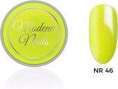 Modena Nails Acryl Neon Glitter Geel – 46
