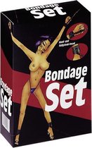 Bondage Spreid Pakket - BDSM - Boeien - Zwart - Discreet verpakt en bezorgd