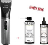 KYONE CB-01 Professional Vintage Barber Clipper + Monster Care pack