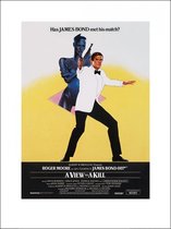 Pyramid James Bond A View to a Kill Met his Match Kunstdruk 60x80cm Poster - 60x80cm