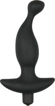 Siliconen prostaat vibrator - zwart - Vibo's - Vibrator Anaal - Zwart - Discreet verpakt en bezorgd