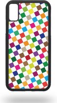 Colourful-tiles telefoonhoesje - Apple iPhone X / XS