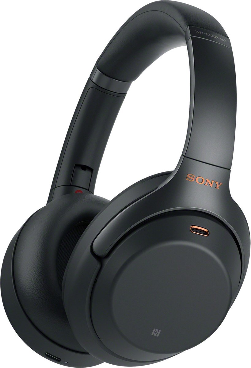 Sony WH-1000XM3 - Draadloze over-ear koptelefoon met Noise Cancelling -  Zwart | bol.com