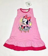 Disney Minnie Mouse zomer jurkje - roze - maat 74/80 (12 maanden)