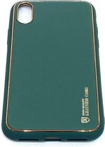 ZKl Telecom Telefoonhoesje - Back Cover - Geschikt Voor Apple IPhone Xs - Groen