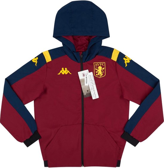 Aston Villa hoodie/vest met kap Kappa maat L | bol.com