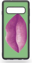 Pink juicy lips Telefoonhoesje - Samsung Galaxy S10