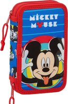 Disney Mickey Mouse Gevuld Etui Me Time - 28 st. - Polyester