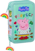 Peppa Pig Gevuld Etui Perfect Day - 28 st. - Polyester
