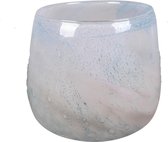 Rasteli Vaas Glas Blauw-lila-Gemêleerd D 26 cm H 23 cm‎‎