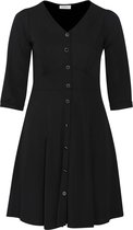 Promiss - Female - Halflange jurk met riempje  - Zwart