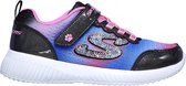 Skechers Sneakers - Maat 32 - Unisex - blauw/roze/zwart