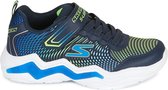 Skechers Sneakers - Maat 31 - Unisex - navy/limegroen/blauw