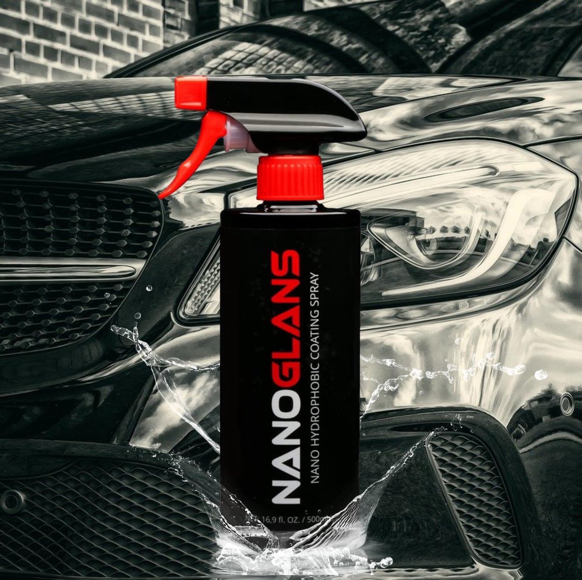 Nanoglans auto coating spray - Keramisch - Ceramic glas - Nano coating... | bol.com