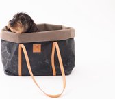 ANNIE - BLACK WAXED PAPER - CANVAS LINING