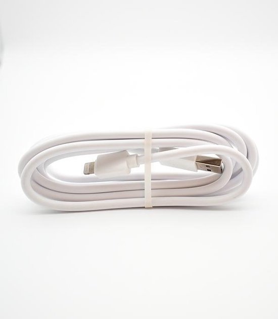 Kabel geschikt voor iPhone-iPad-Mac-book-USB-Naar-Lightning-Fast-charge-Kabel-2meter