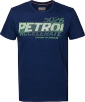 Petrol Industries - Logoprint t-shirt Heren - Maat S