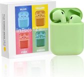 Rockstick I7S Tws Mini Bluetooth Headset Draadloze Koptelefoon Portable Onzichtbare Oordopjes Voor Alle Smartphone Pk I10 I11 I12 I13- Groen