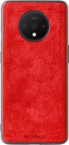 OnePlus 7T Alcantara Case 2020 - Rood