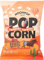 Moonpop Farmers popcorn - Paprika - 16 x 30 gram
