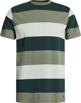 WE Fashion Heren gestreept T-shirt